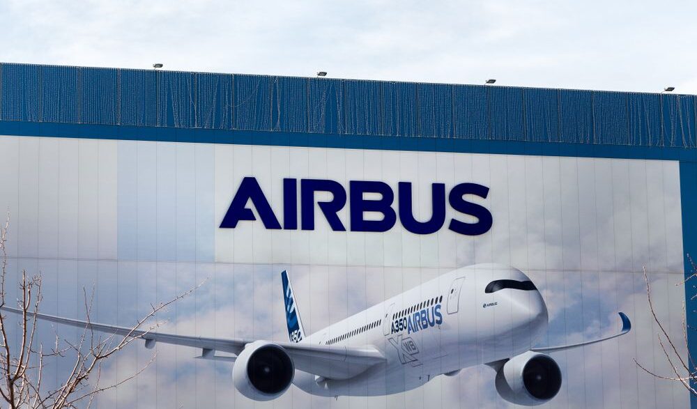 Avión de Airbus