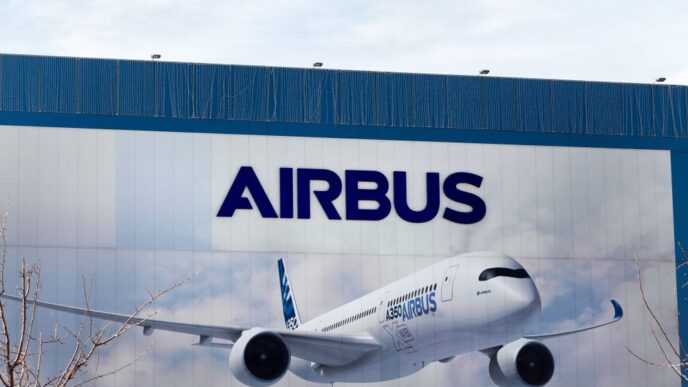 Avión de Airbus