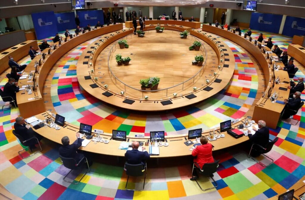 Sesión del Consejo de la Unión Europea