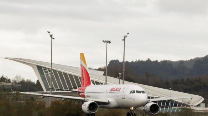 Avión de Iberia