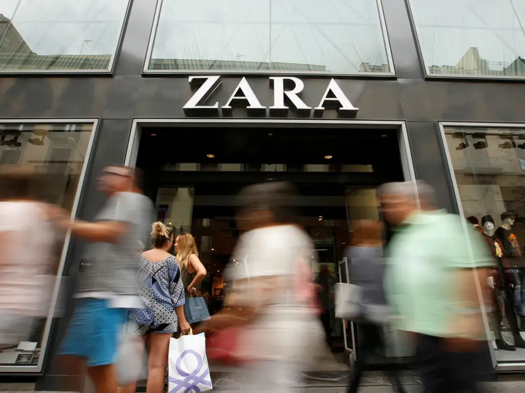 Tienda comercial en Madrid.