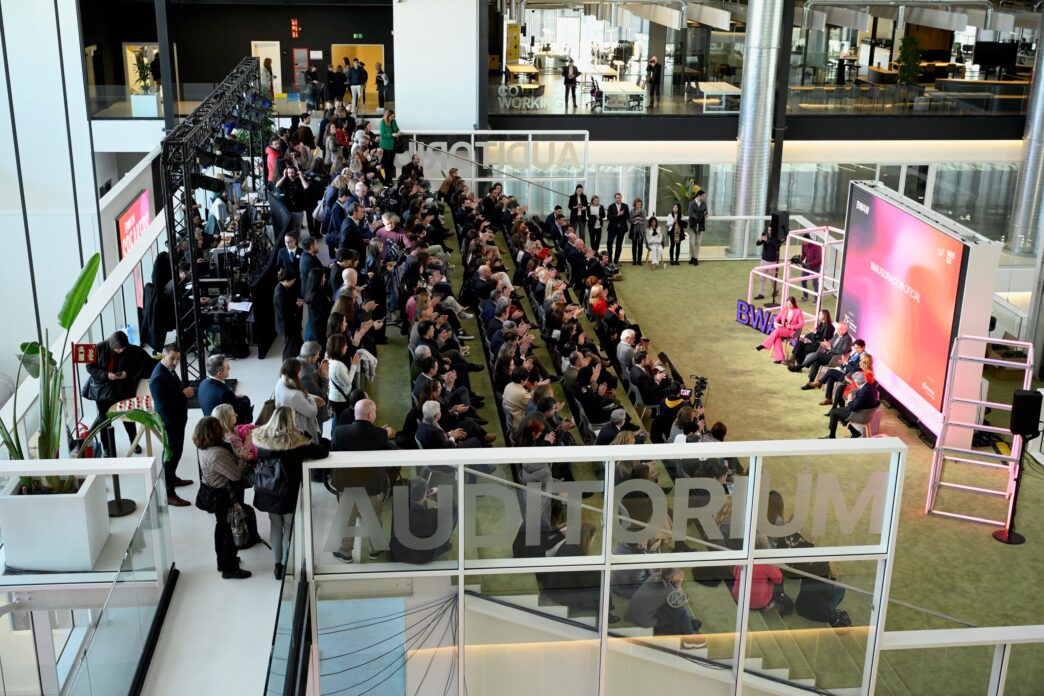 Imagen durante la presentación de la BWAW