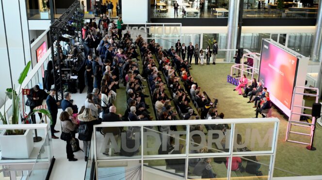 Imagen durante la presentación de la BWAW