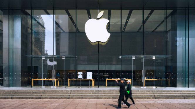 Tienda Apple en una ciudad china