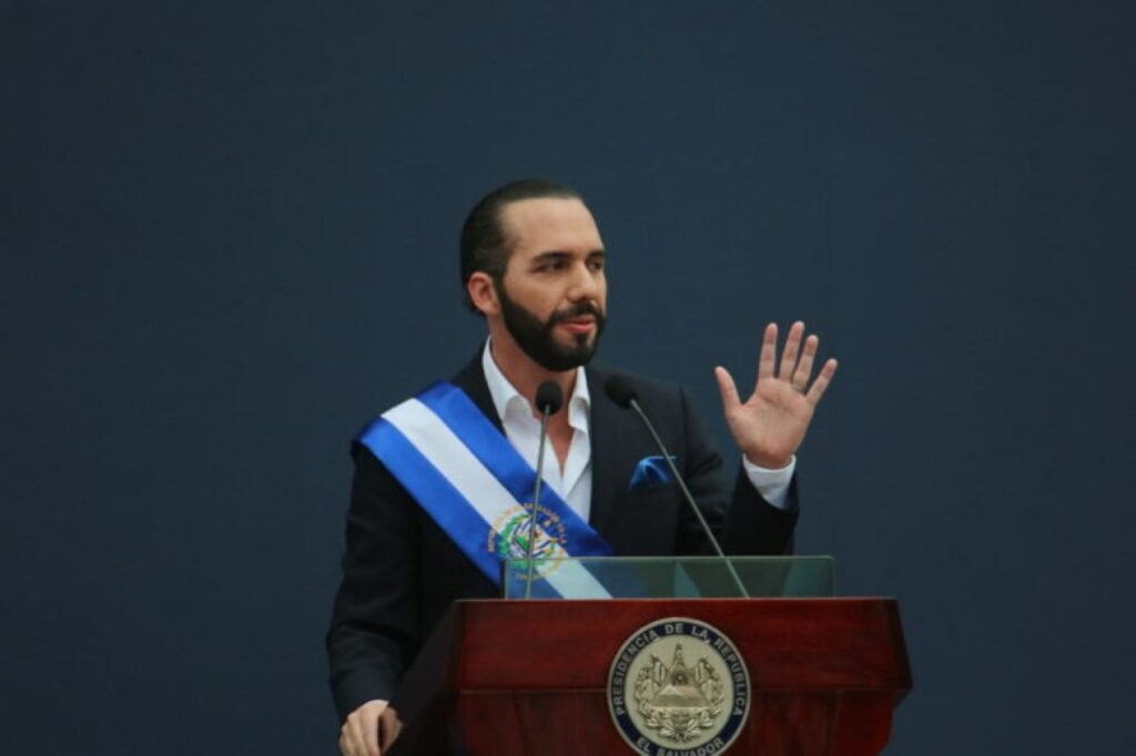 Nayib Bukele, presidente de El Salvador