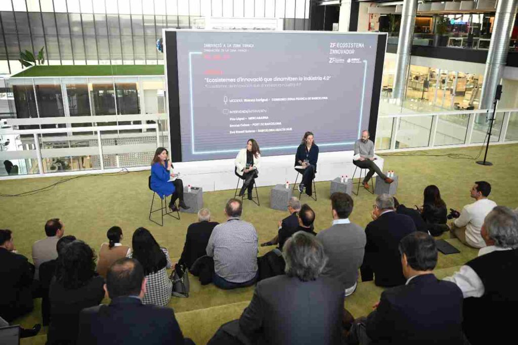 Imagen de la primera sesión de la Jornada ZF Ecosistema Innovador
