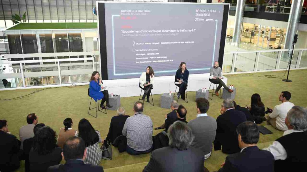 Imagen de la primera sesión de la Jornada ZF Ecosistema Innovador