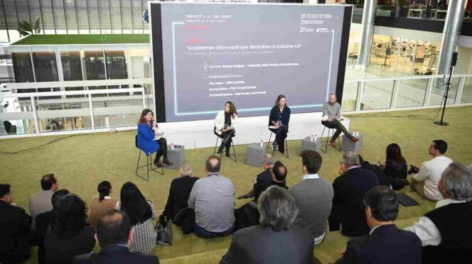 Imagen de la primera sesión de la Jornada ZF Ecosistema Innovador