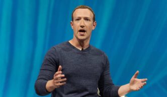 Marc Zuckerberg durante una presentación