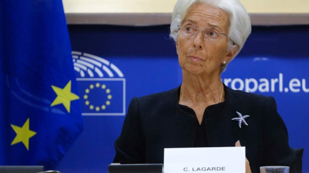 Christine Lagarde, presidenta del BCE