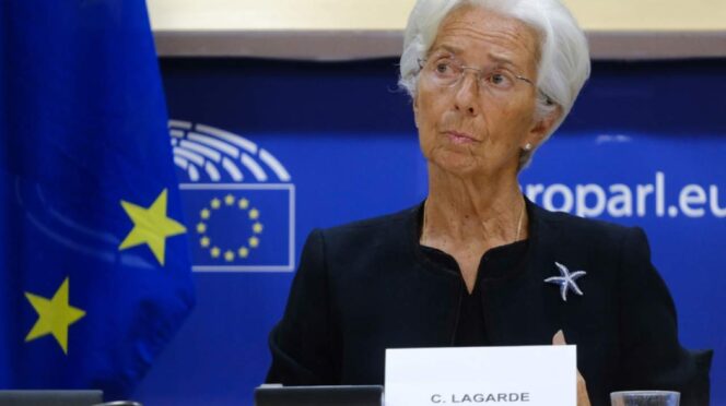 Christine Lagarde, presidenta del BCE