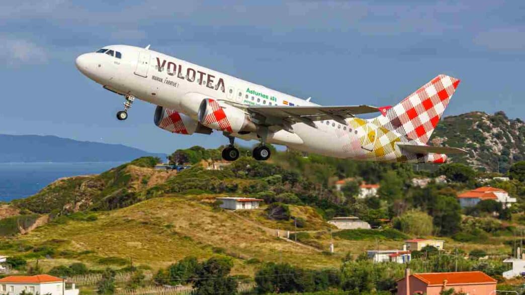 Un avión de Volotea