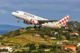 Un avión de Volotea