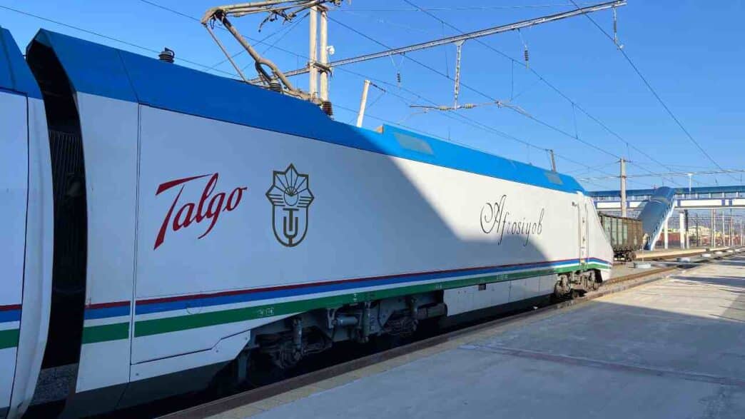 Tren de Talgo en Uzbekistán