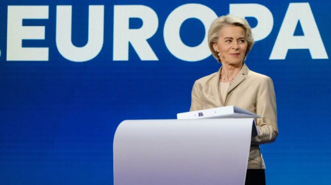 Ursula von der Leyen, presidenta de la Comisión Europea