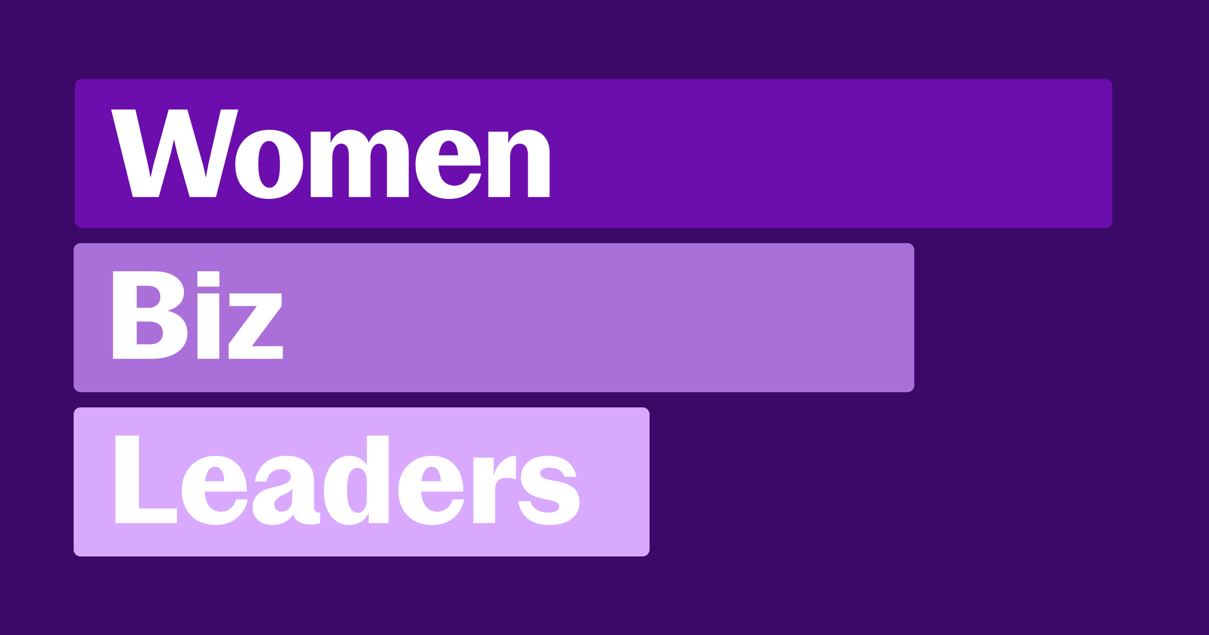 Especial Mujeres Líderes Empresarias, Woman Biz Leaders de The Officer.