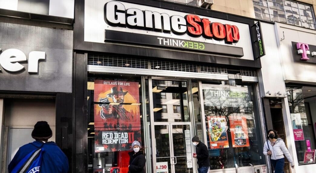 Fachada de tienda GameStop
