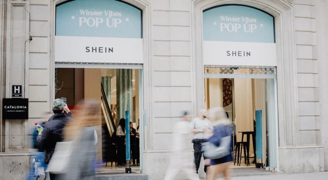Tienda efímera de Shein en Barcelona