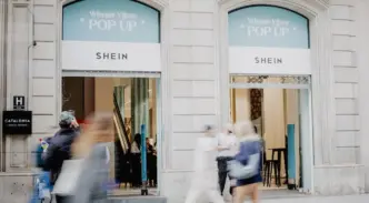 Pop up de Shein