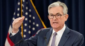 Jerome Powell, presidente de la Fed.