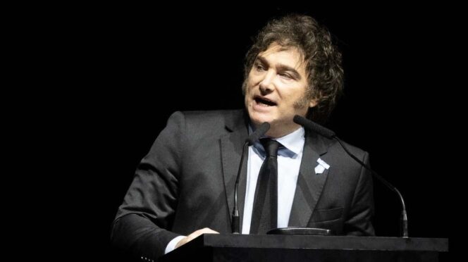 Javier Milei, presidente de Argentina.