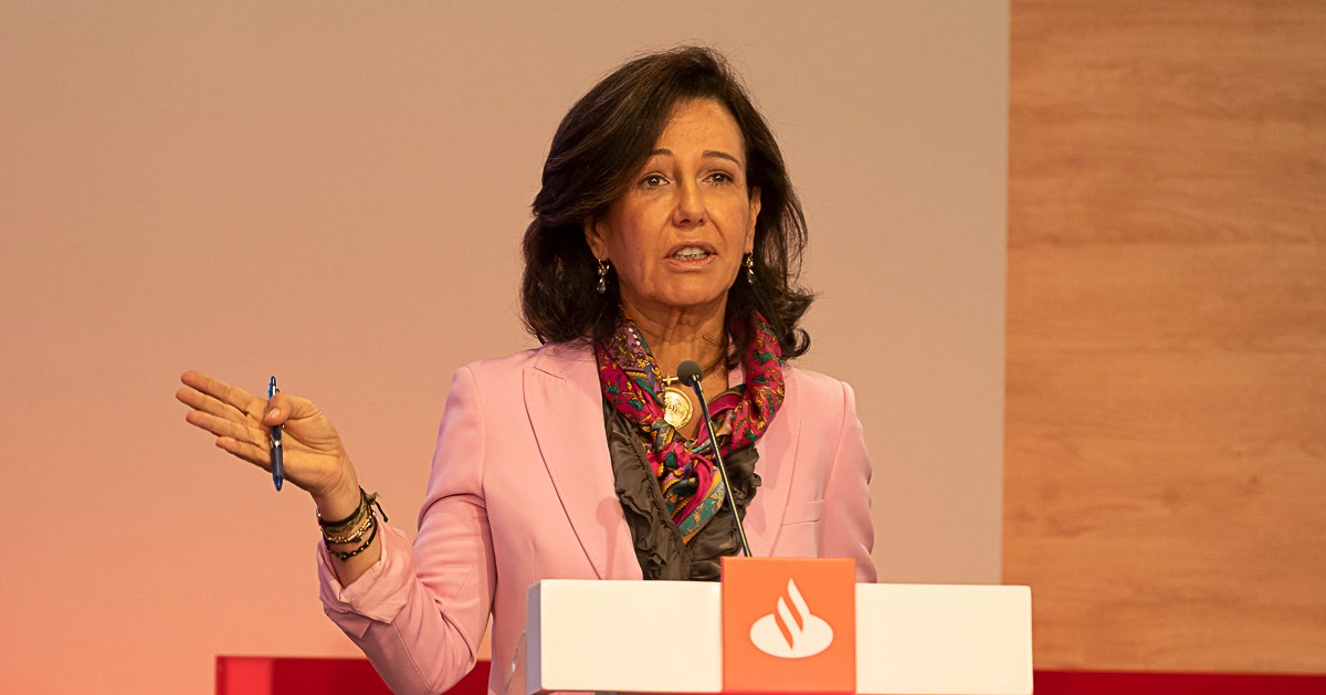 Ana Botín, presidenta de Banco Santander