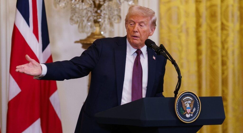 Donald Trump, presidente de los Estados Unidos
