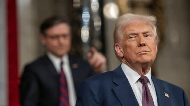 Donald Trump, presidente de los Estados Unidos.