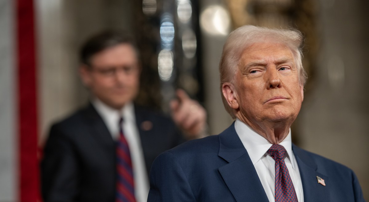Donald Trump, presidente de los Estados Unidos.