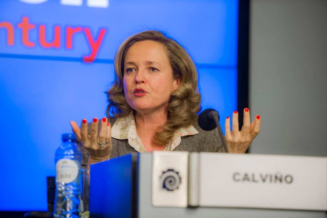 Nadia Calviño, presidenta del BEI