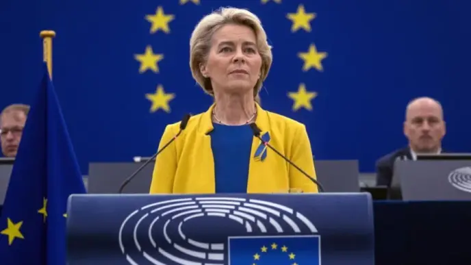 Ursula von der Leyen,Presidenta de la Comisión Europea