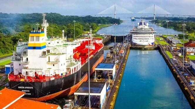 Imagen del Canal de Panamá