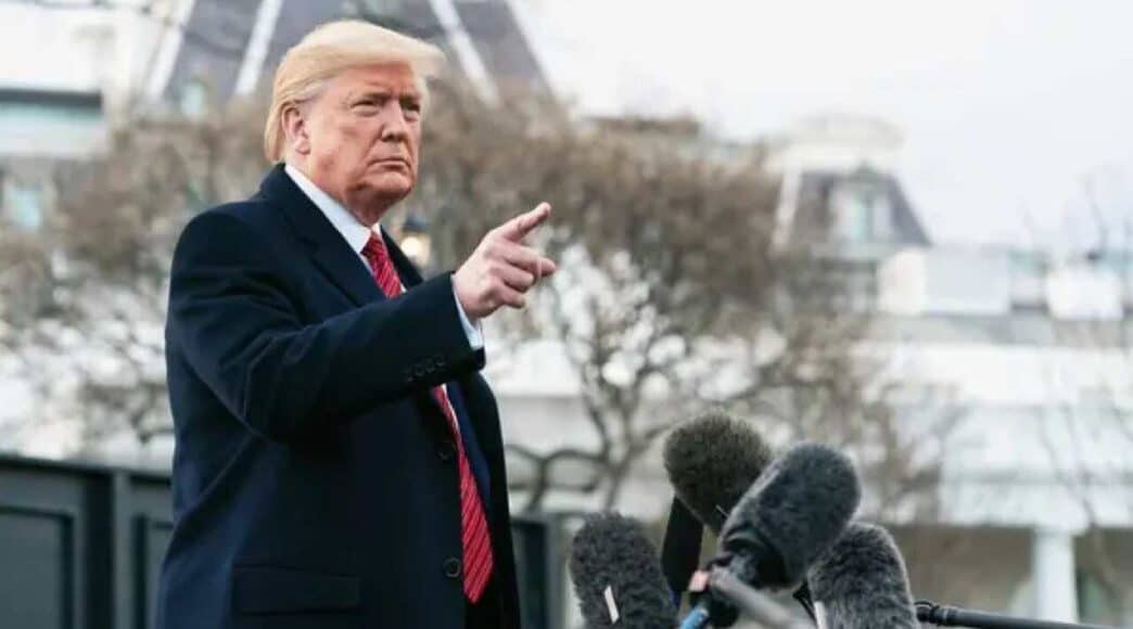 Donald Trump, presidente de los Estados Unidos.