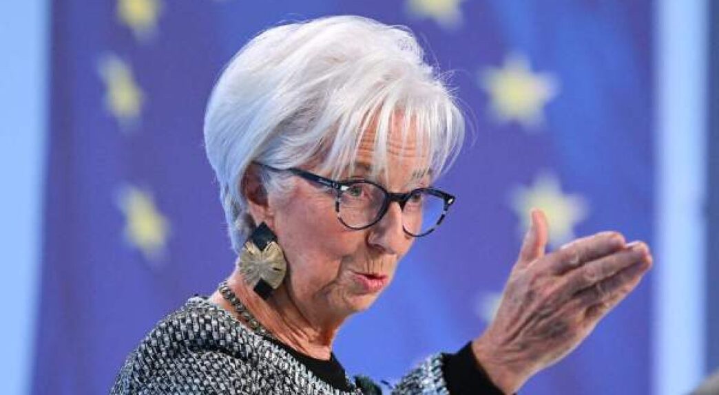 Christine Lagarde, presidenta del BCE.