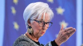 Christine Lagarde, presidenta del BCE