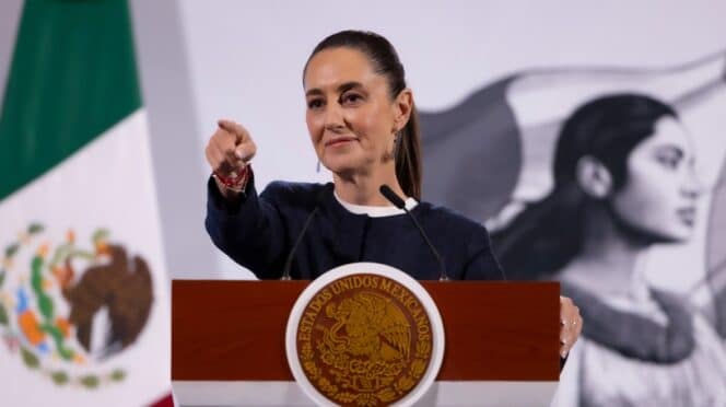 Claudia Sheinbaum, presidenta de México.