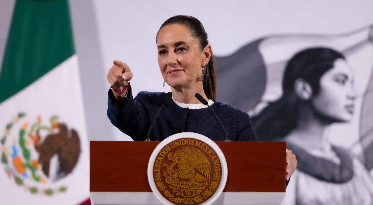 Claudia Sheinbaum, presidenta de México.