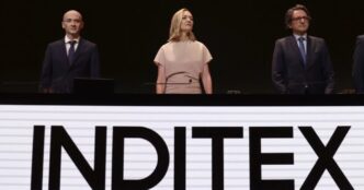 Marta Ortega al frente de la presentación de resultados