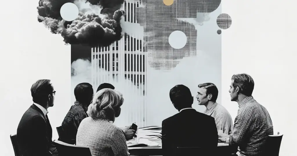 Imagen figurativa de un brainstorming