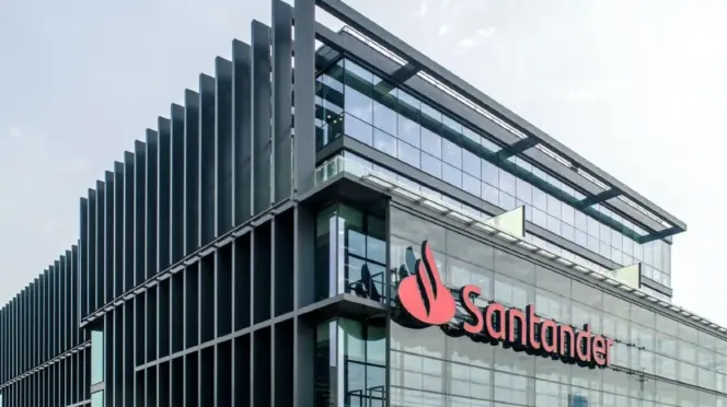 Edificio del Banco Santander.