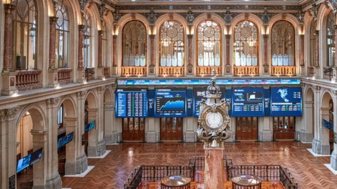 Imagen de la bolsa de Madrid