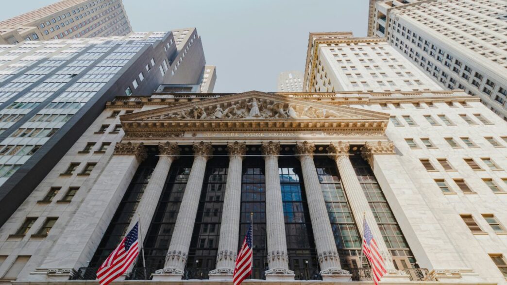 Fachada de la bolsa de Nueva York