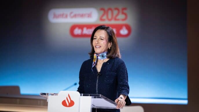 Ana Botín, presidenta de Banco Santander