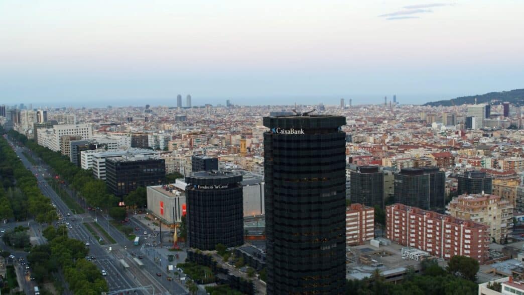 Sede de CaixaBank en Barcelona