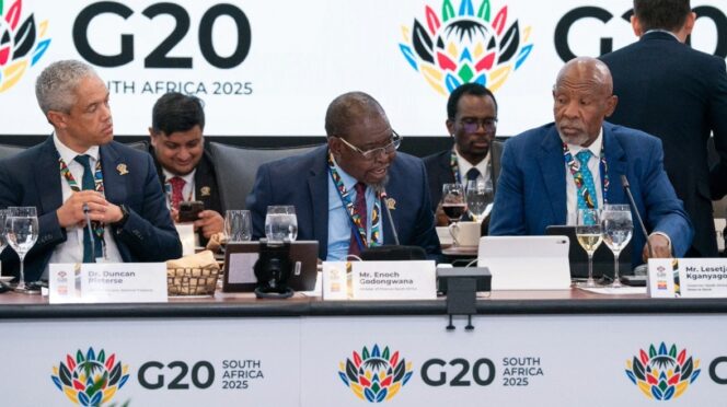 Imagen de la última reunión del G20