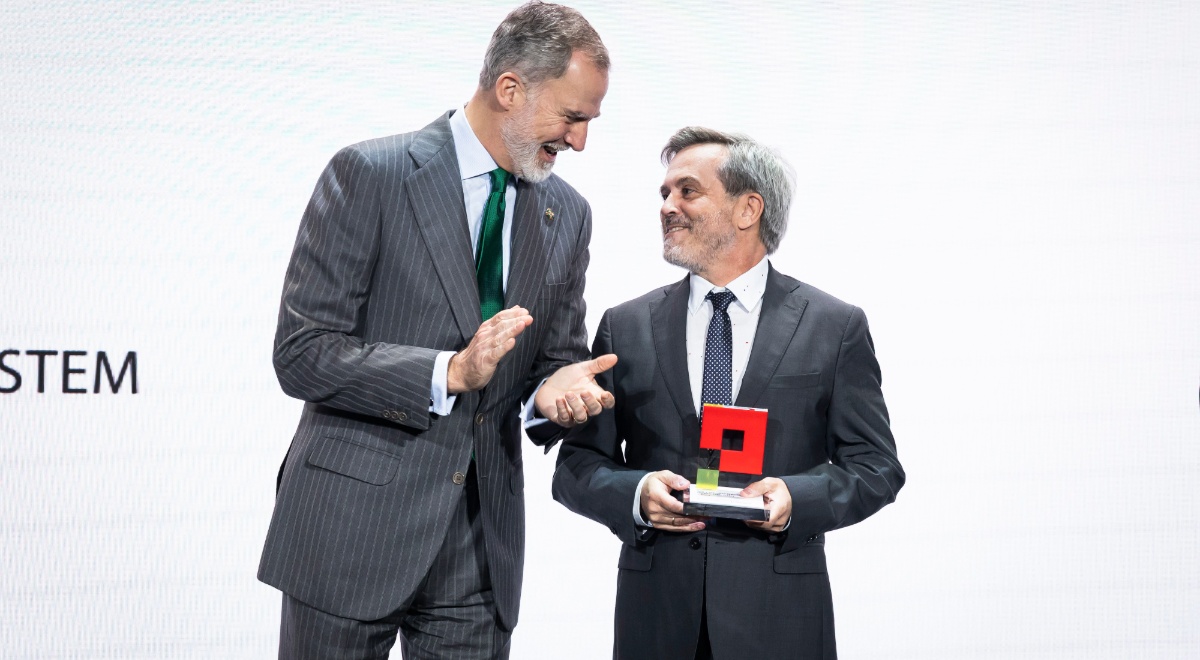 El rey Felipe VI entrega el galardón