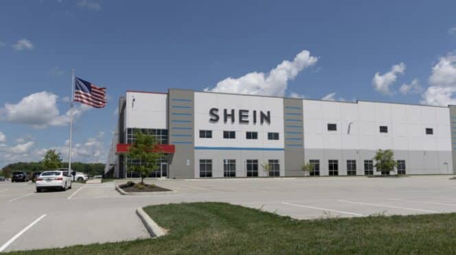 Almacén de Shein en EE.UU.