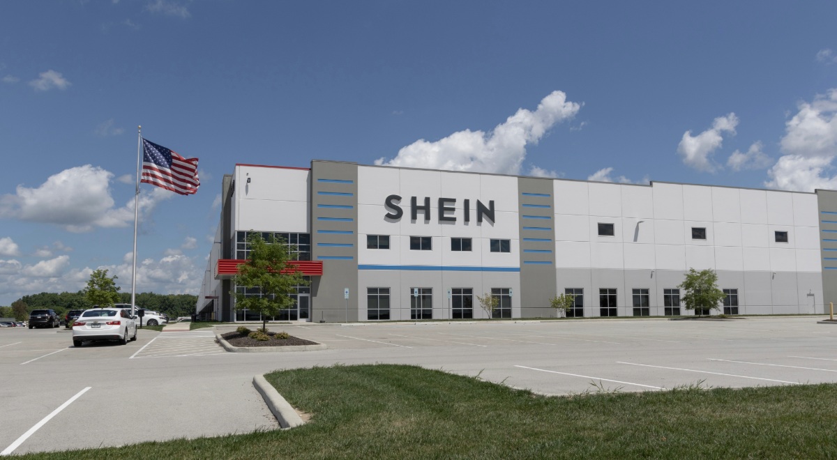 Almacén de Shein en EE.UU.