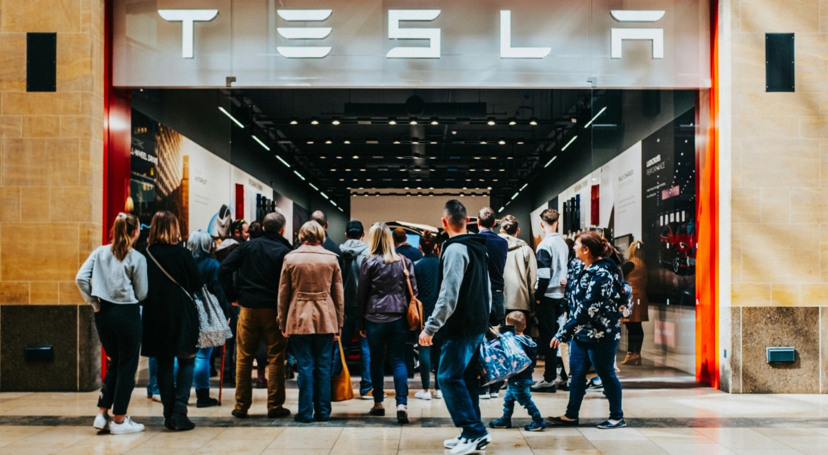 Imagen de concesionario Tesla