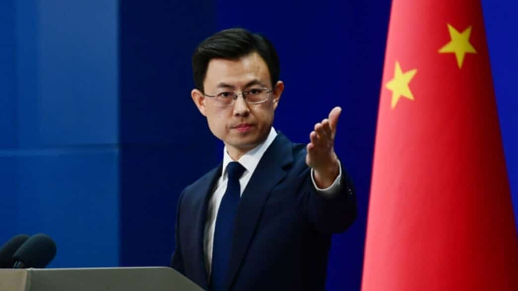 Guo Jiakun, portavoz del ministerio de Relaciones Exteriores